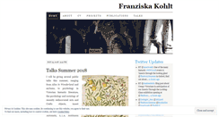 Desktop Screenshot of franziskakohlt.com